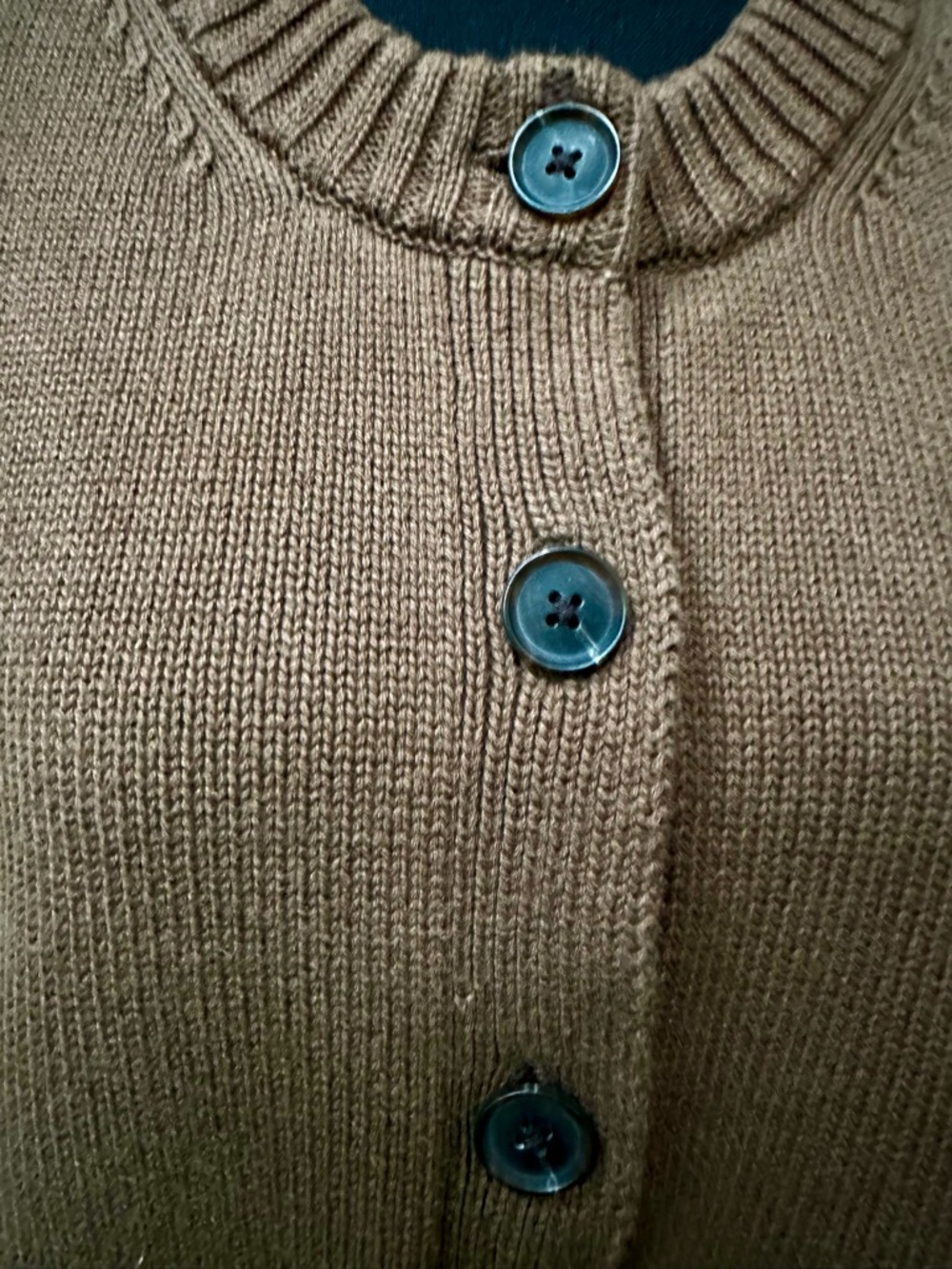 GAP Cardigan In Chocolate Brown - Picture 5 of 10